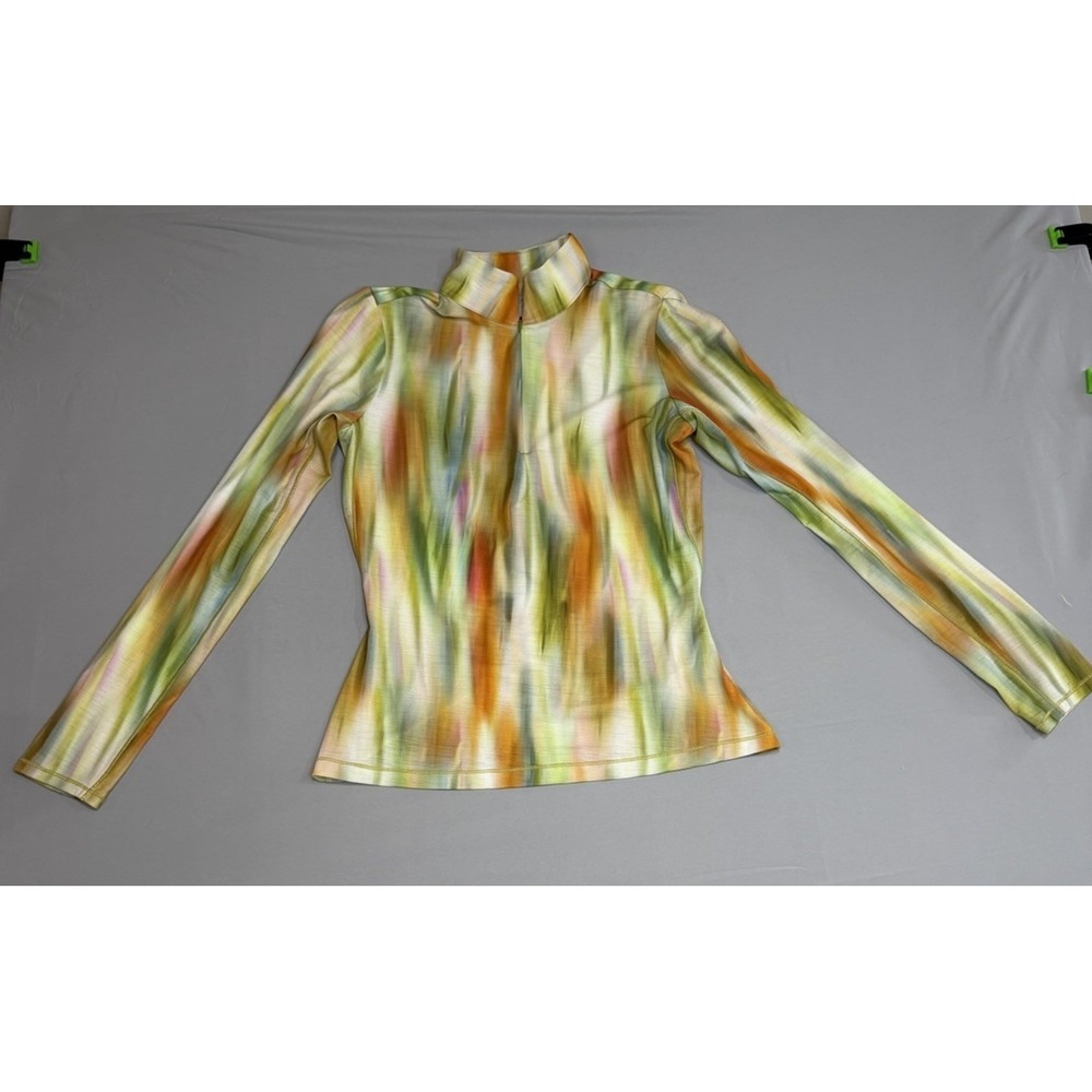 Calia Golf Athletic Performance 1/4 Zip Pullover Womens‎ XS Multicolor Stretch